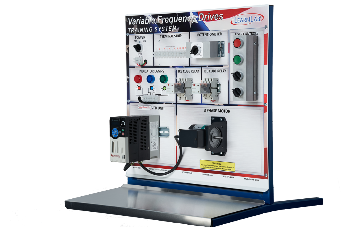 LearnLab's Advanced VFD Variable Frequency Motor Drive Training System ...