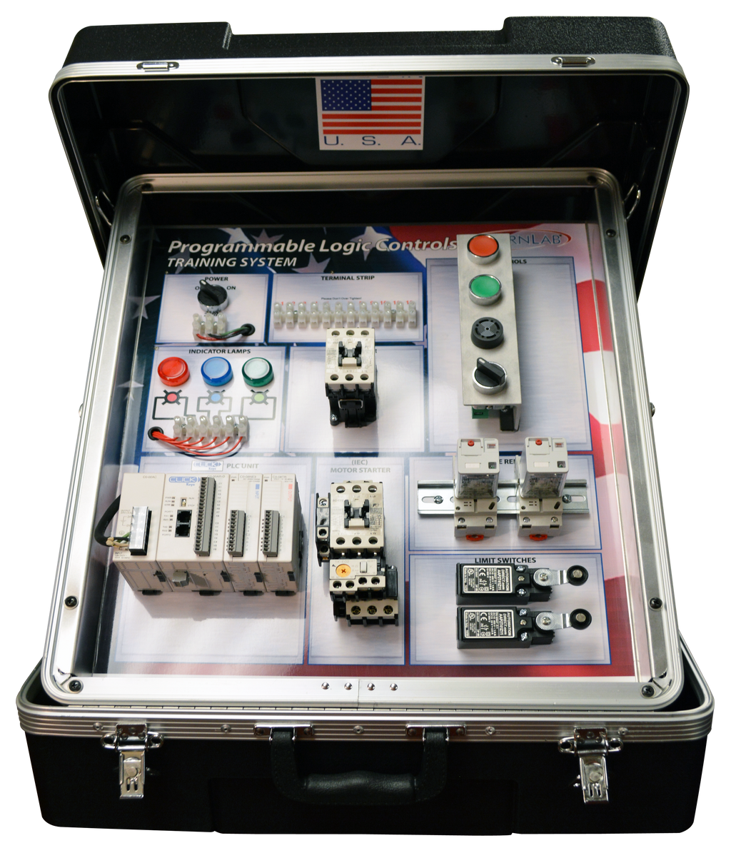 Portable PLC Programmable Controls Training Systems,  Set of 6 Trainers
