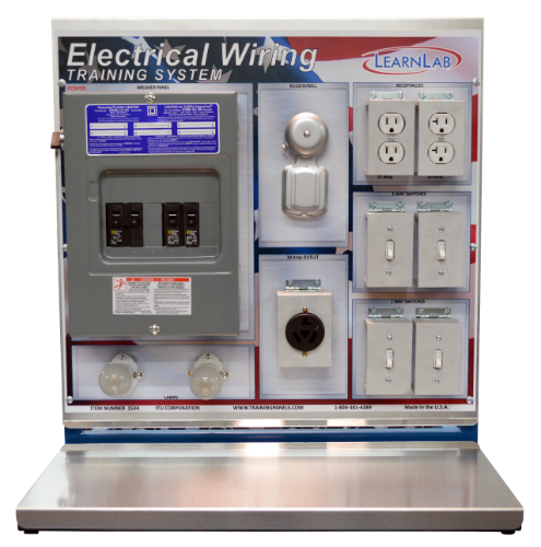 Learnlab Electrical Basic Electrical Wiring Training System | LearnLab – Train-A-Tech Panels